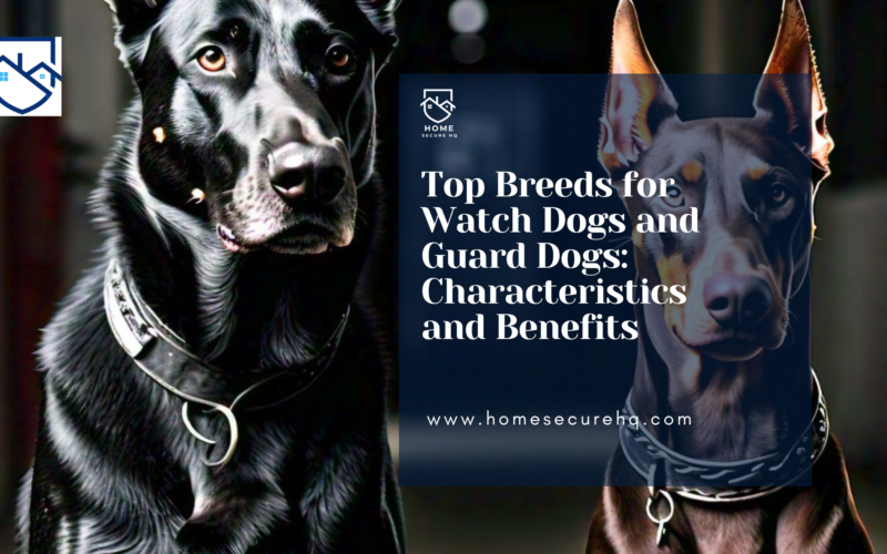 Charcteristics of guard dogs and watch dogs