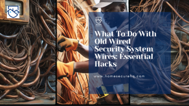 What to do with an old security systems