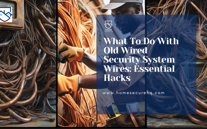 What to do with an old security systems