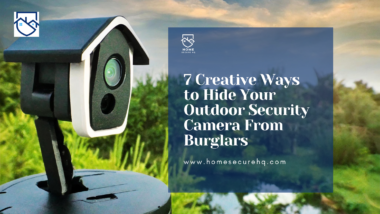 HIDE YOUR OUTDOOR SECURITY CAMERA