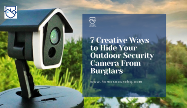 HIDE YOUR OUTDOOR SECURITY CAMERA