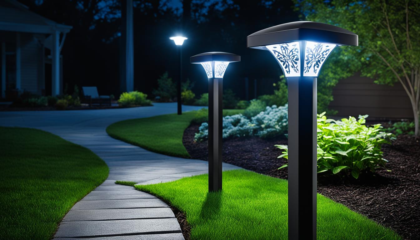 LED floodlights for home security