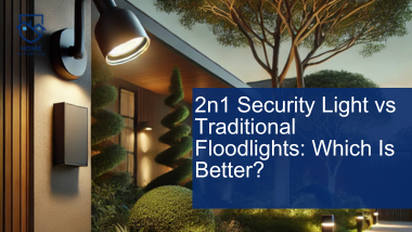 2n1 Security Light vs Traditional Floodlights: Which Is Better?